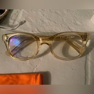 1.50 and 2.00 Caddis readers with blue blocker